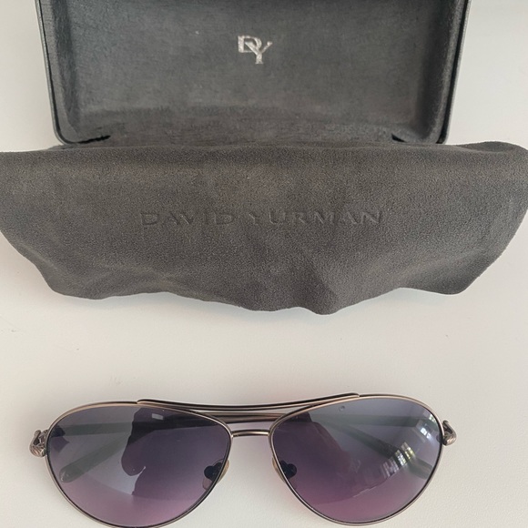 Authentic David Yurman Aviator sunglasses